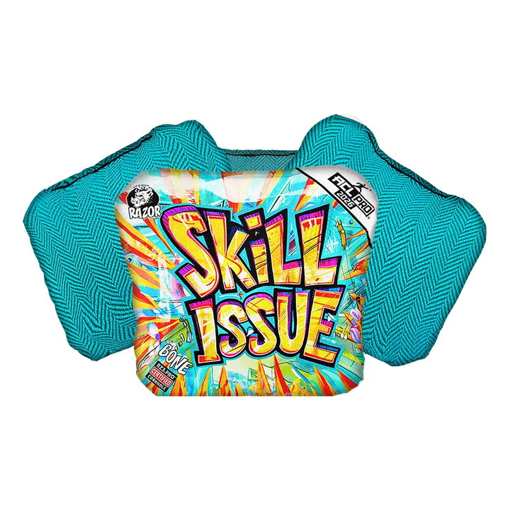 Bone | Skill Issue | ACL PRO Razor Cornhole Bags