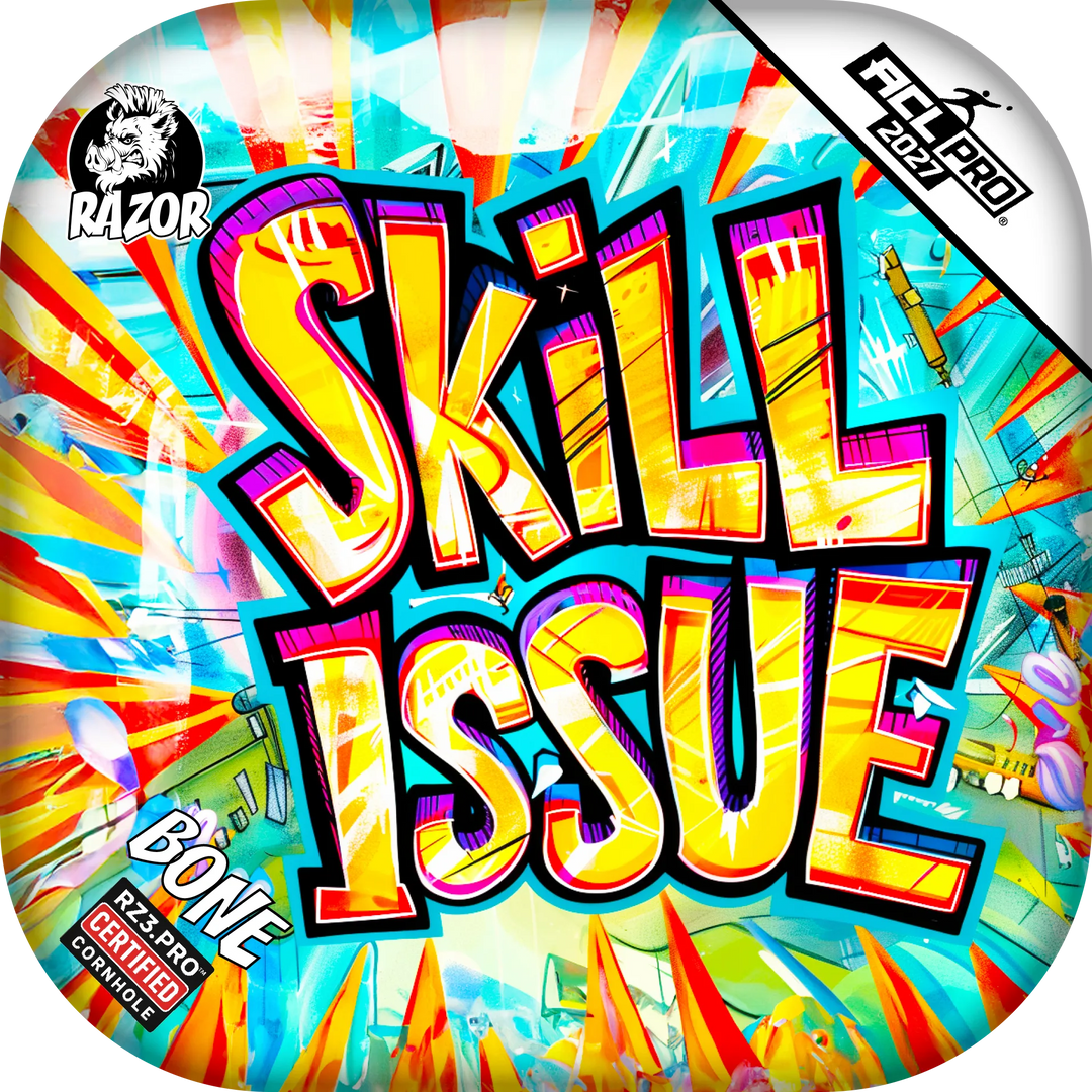 Bone PRO Skill Issue Cornhole Bags