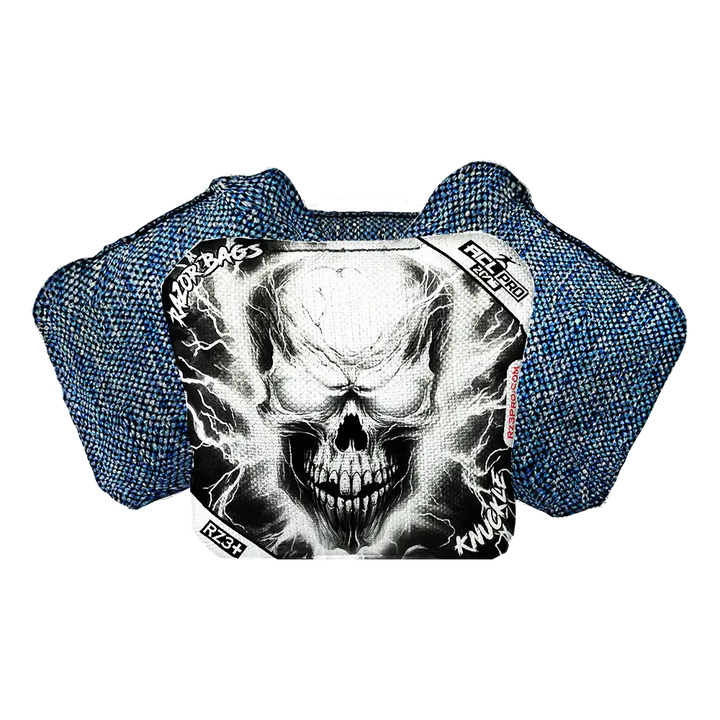 Knuckle | Skull Lighting Strike | ACL PRO Razor Cornhole Bags