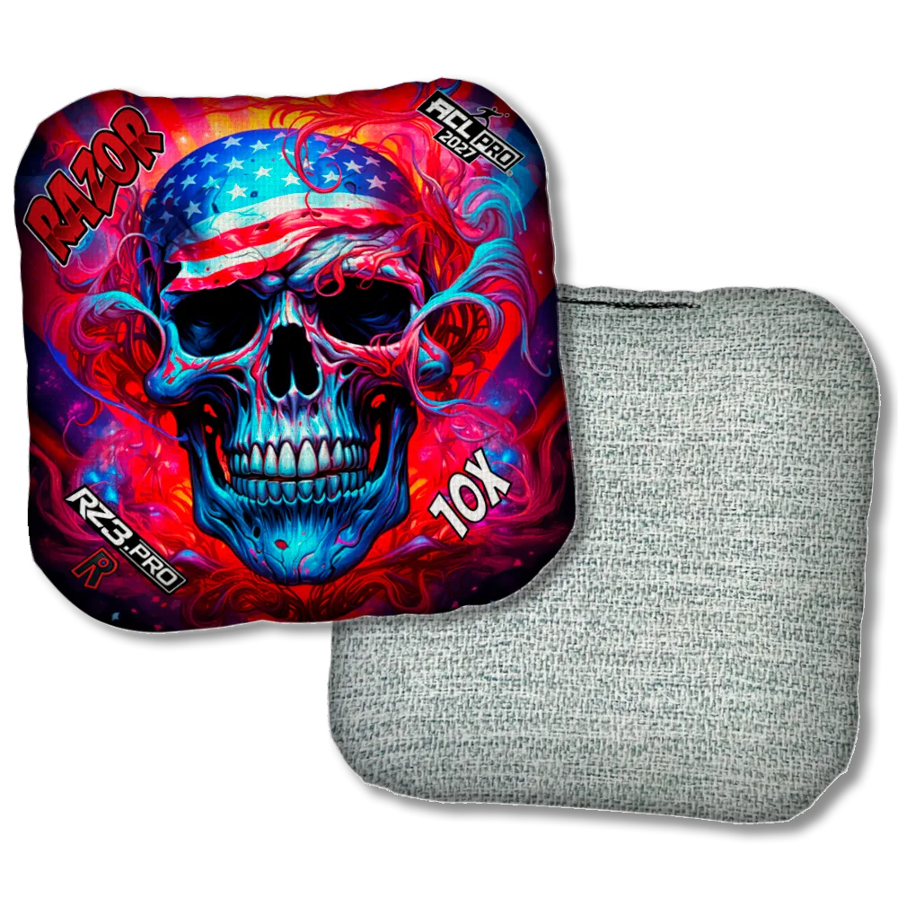 10 X PRO Skull Merica Light Back Product View
