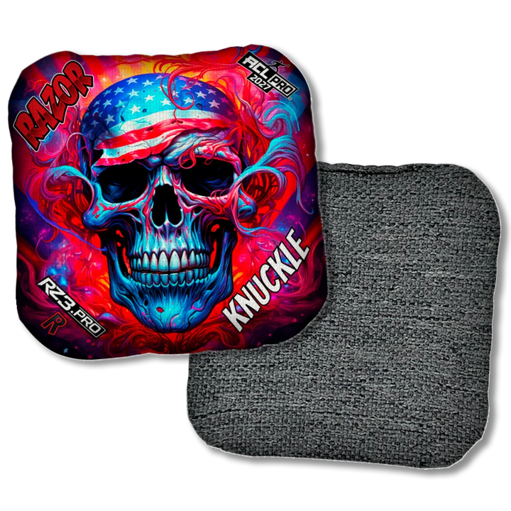 Knuckle PRO Skull Merica Black Back Product View
