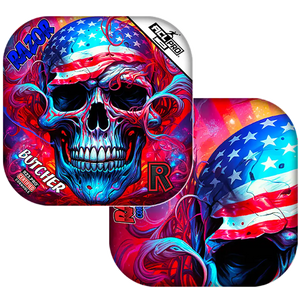 Butcher | Skull Merica | ACL PRO Razor Cornhole Bags