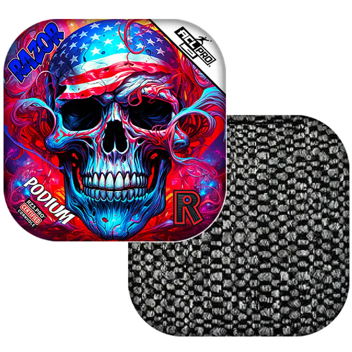 Podium | Skull Merica | ACL PRO Razor Cornhole Bags
