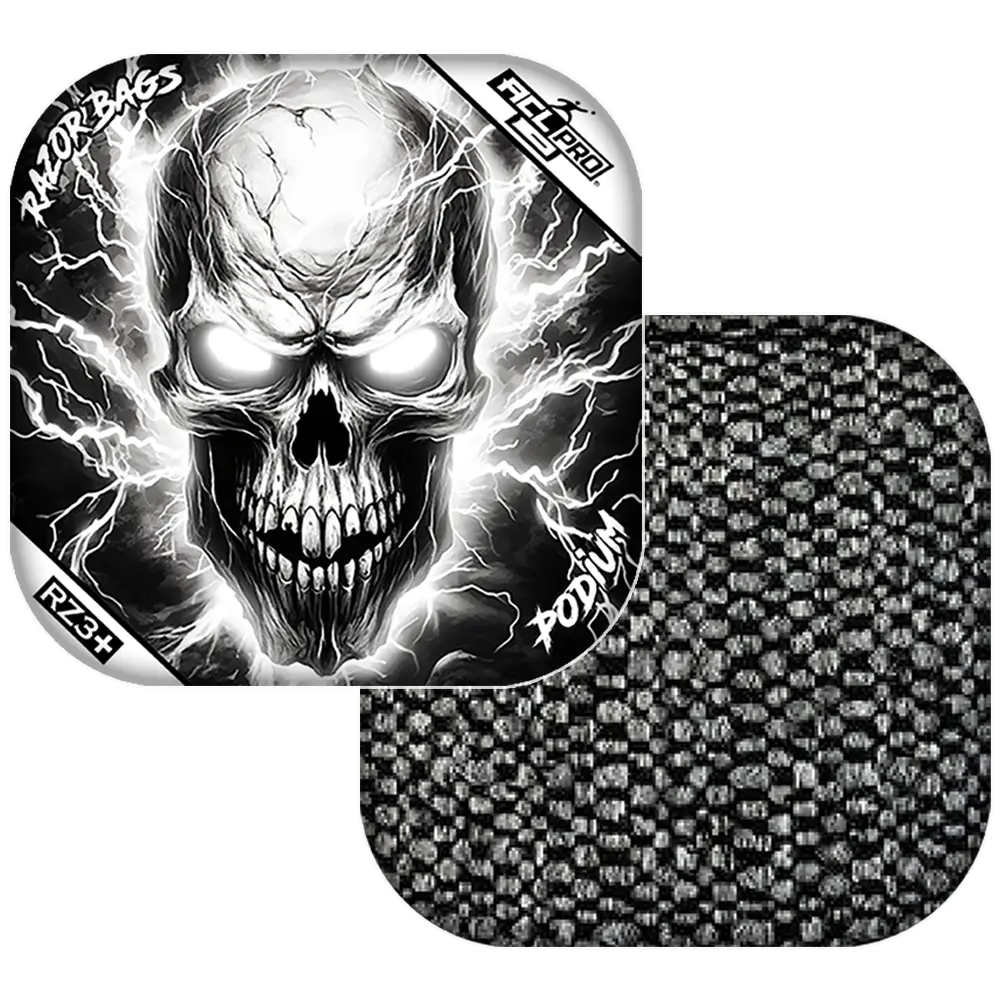 Podium | Skull Lighting Strike | ACL PRO Razor Cornhole Bags