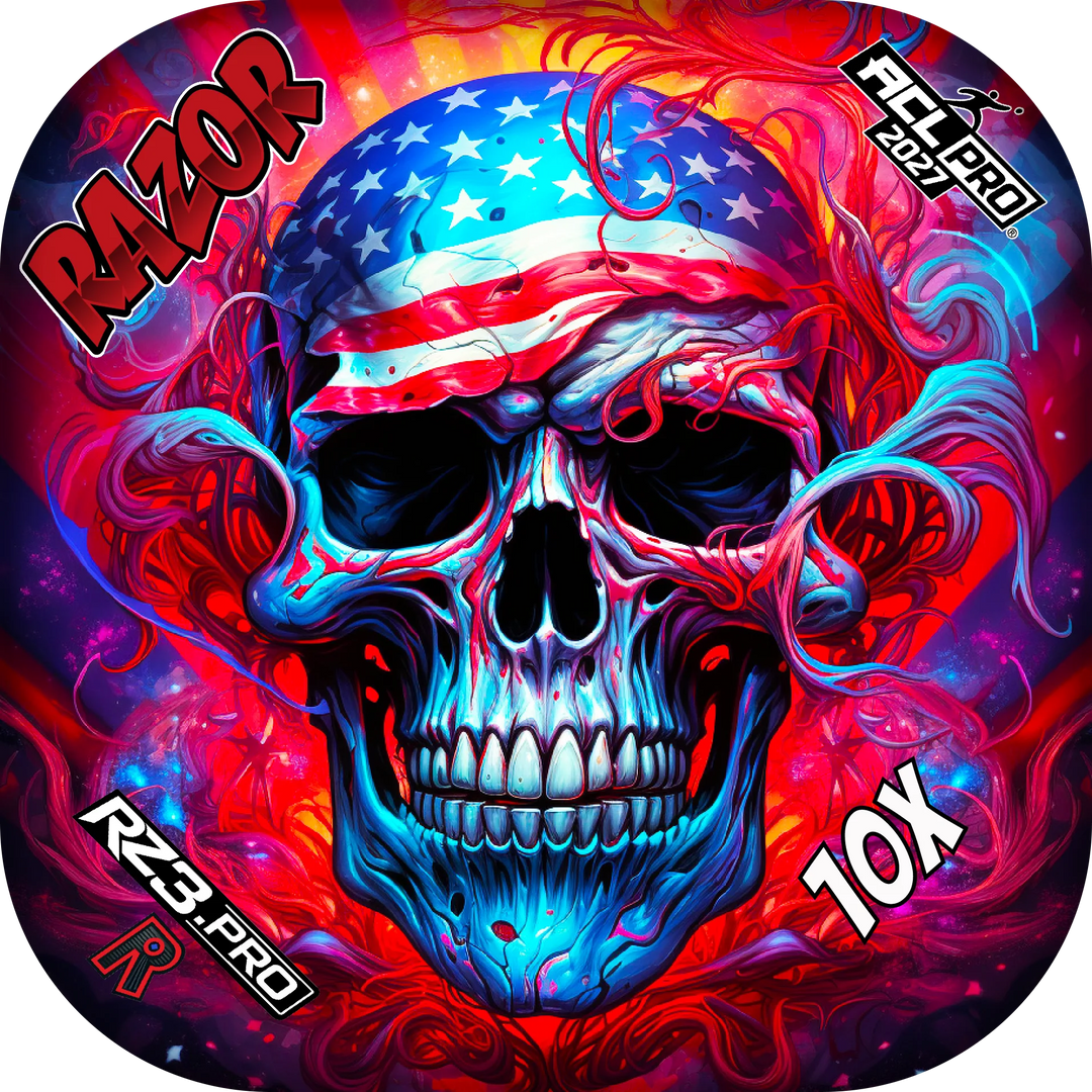 10 X PRO Skull Merica Cornhole Bags