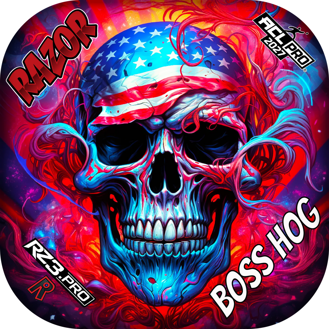 Boss Hog PRO Skull Merica Cornhole Bags