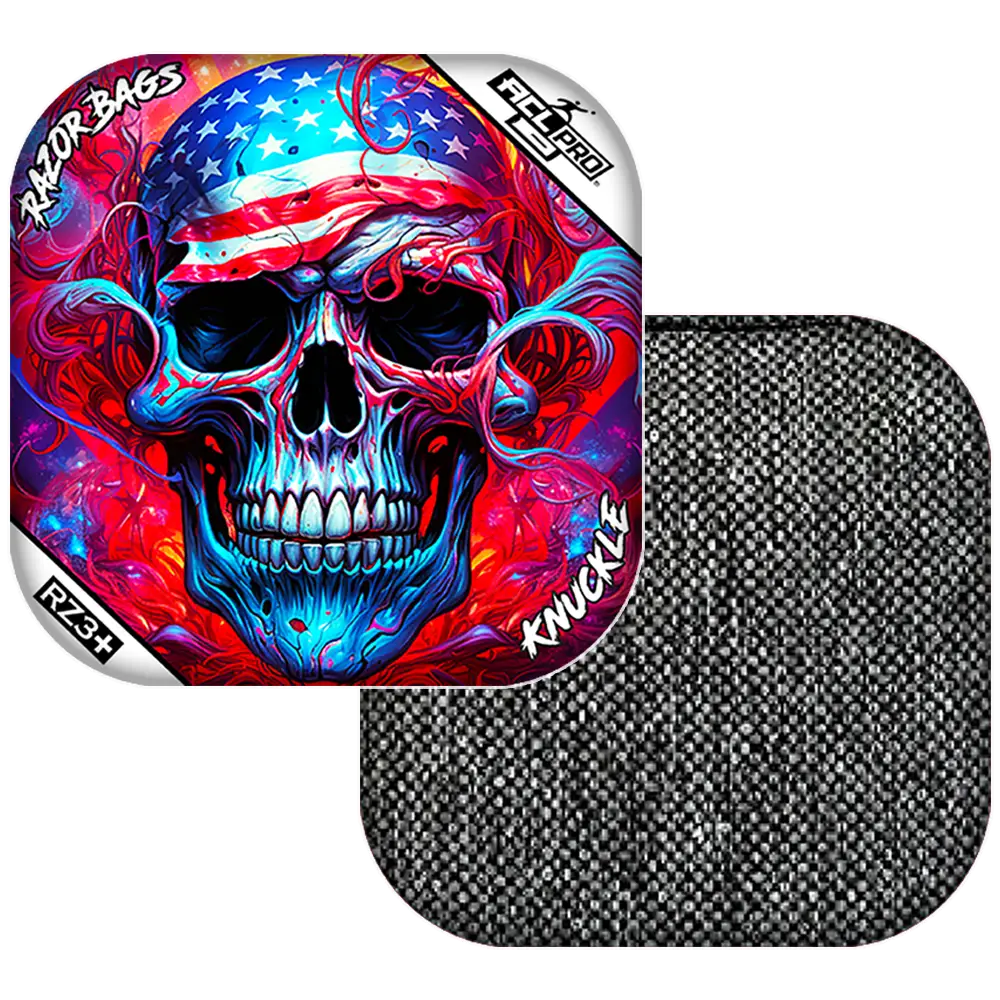 Knuckle | Skull Merica | ACL PRO Razor Cornhole Bags