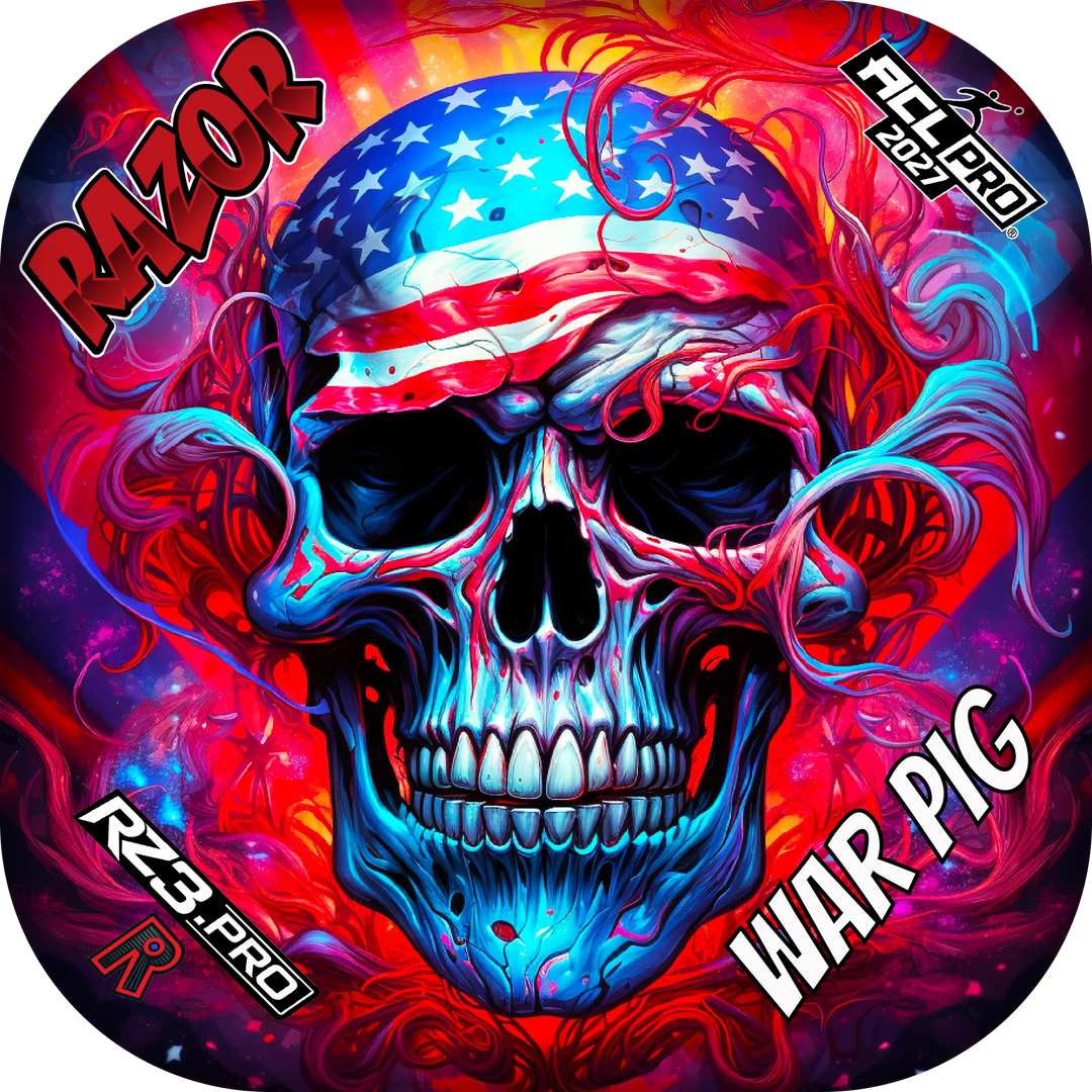War Pig PRO Skull Merica Cornhole Bags