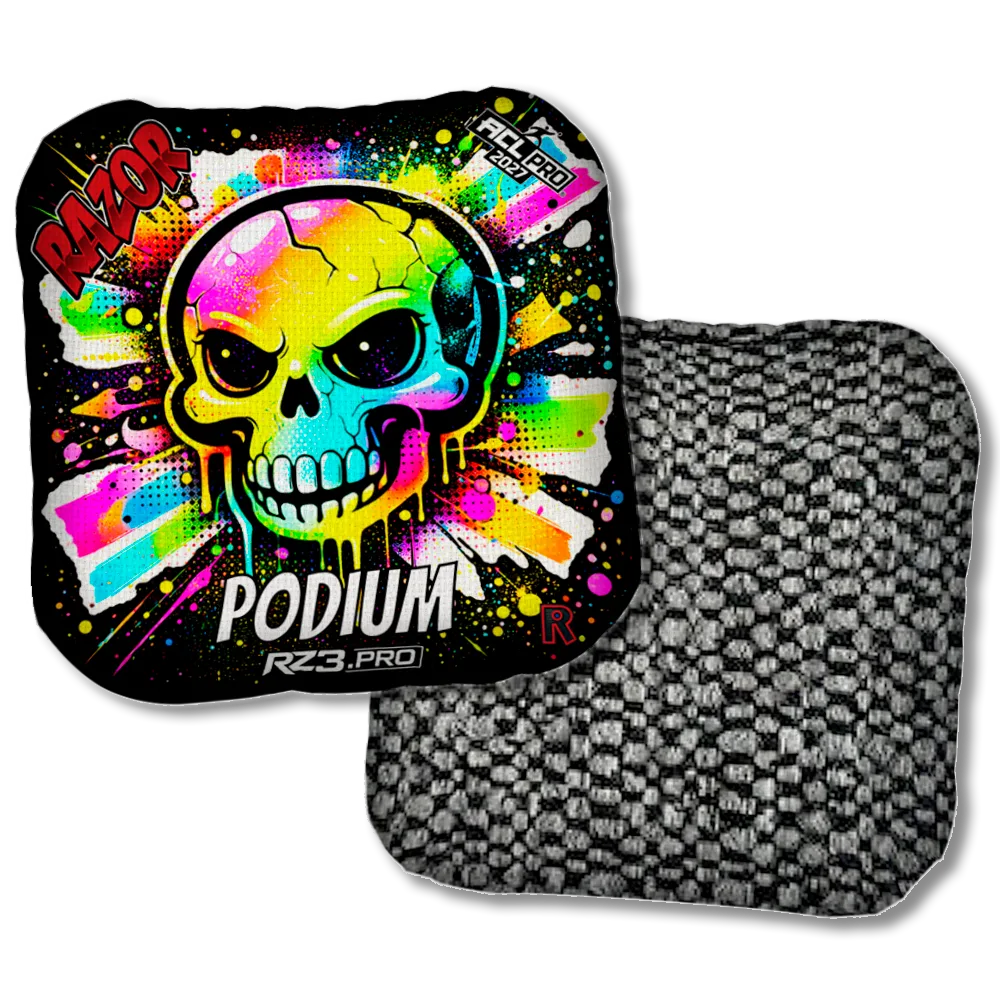 Podium PRO Skull SP Black Back Product View