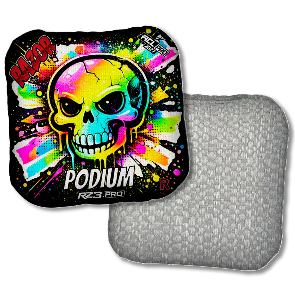 Podium PRO Skull SP Silver Back Product View