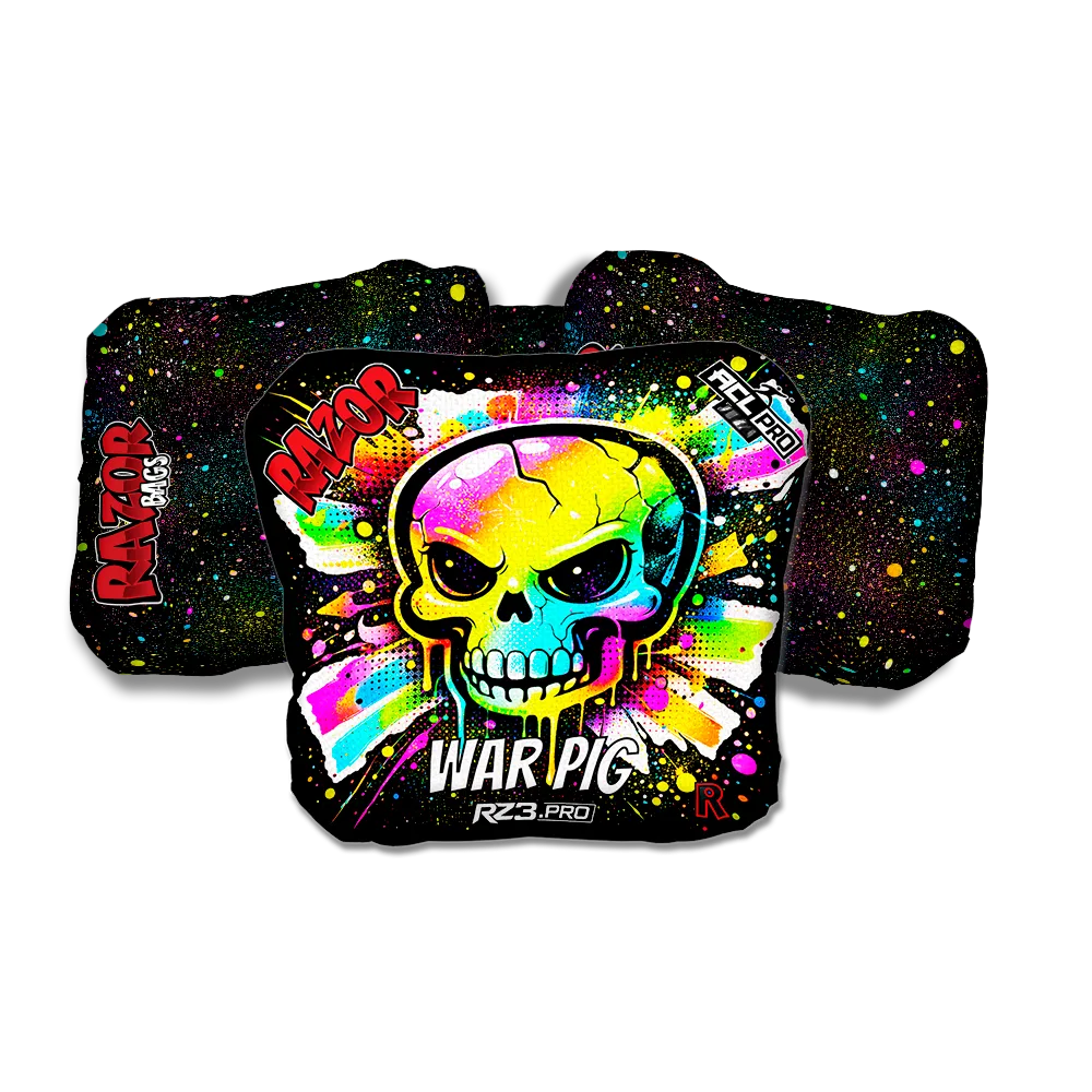 War Pig PRO Skull SP Cornhole Bags