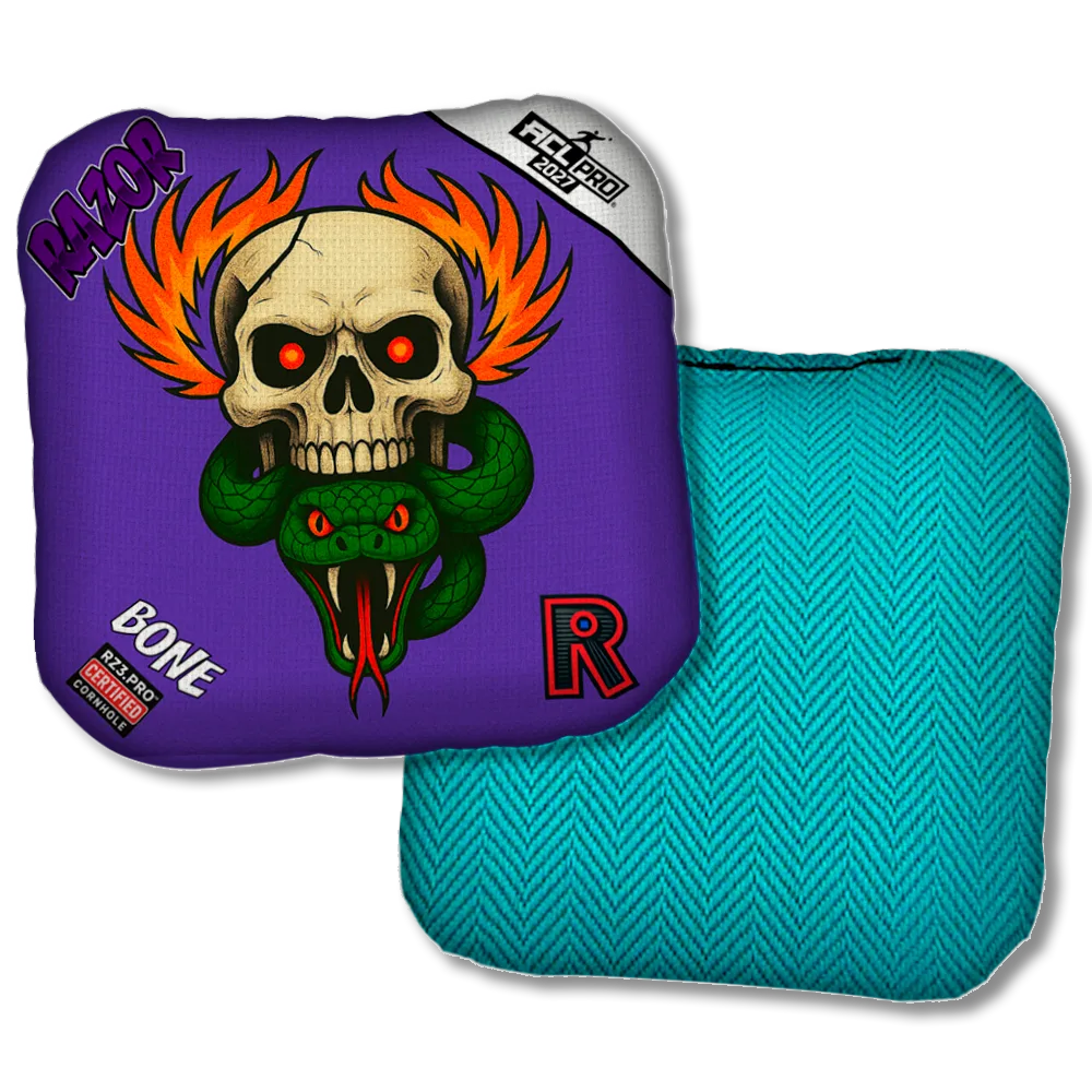 Bone PRO Skull Fire Teal Back Product View