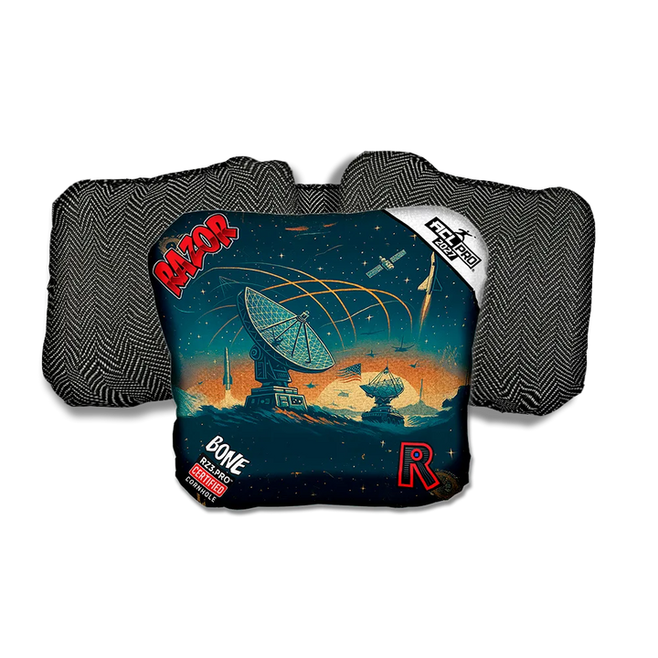 Bone PRO Skywatch Black Back Cornhole Bags