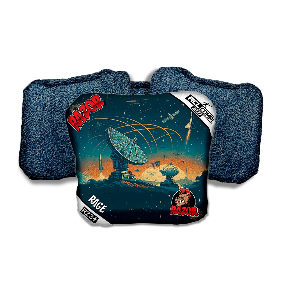 Rage COMP Skywatch Blue Back Cornhole Bags