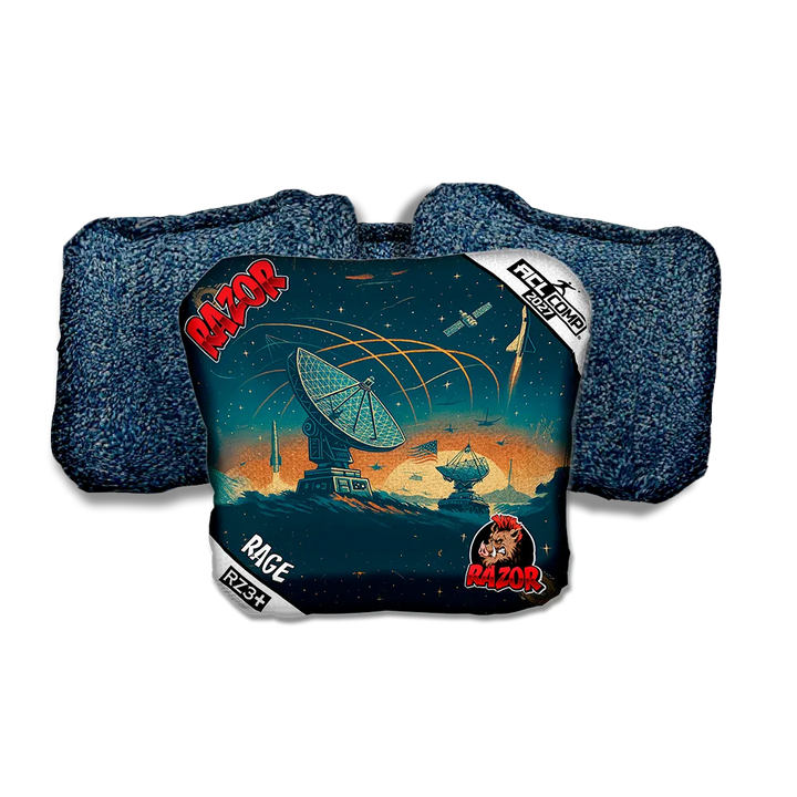 Rage COMP Skywatch Blue Back Cornhole Bags