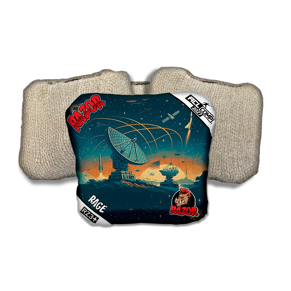 Rage COMP Skywatch Tan Back Cornhole Bags