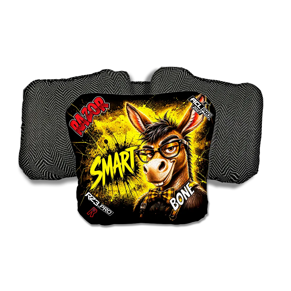 Bone PRO Smart A Black Back Cornhole Bags