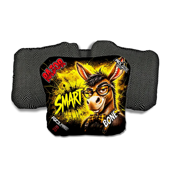 Bone PRO Smart A Black Back Cornhole Bags