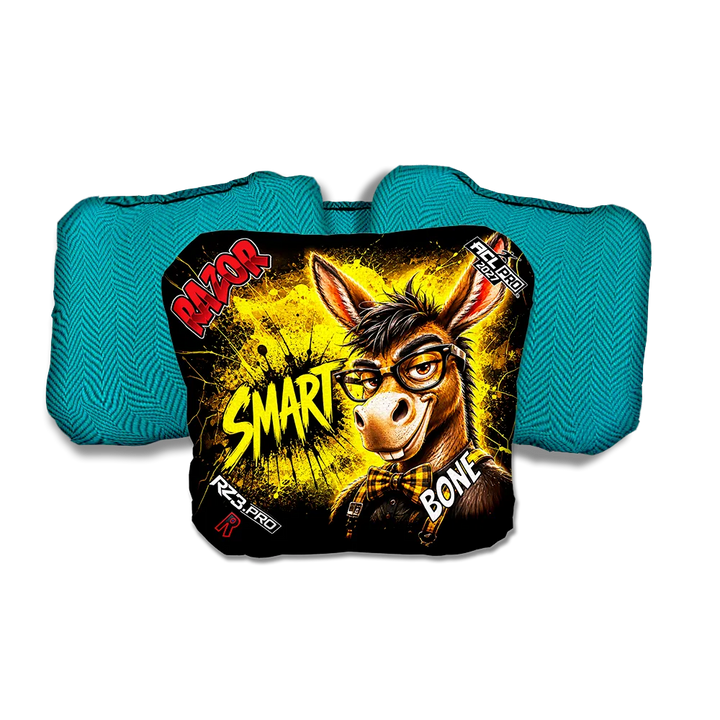 Bone PRO Smart A Teal Back Cornhole Bags