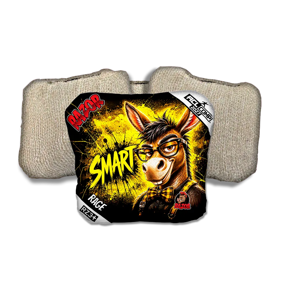Rage COMP Smart A Tan Back Cornhole Bags