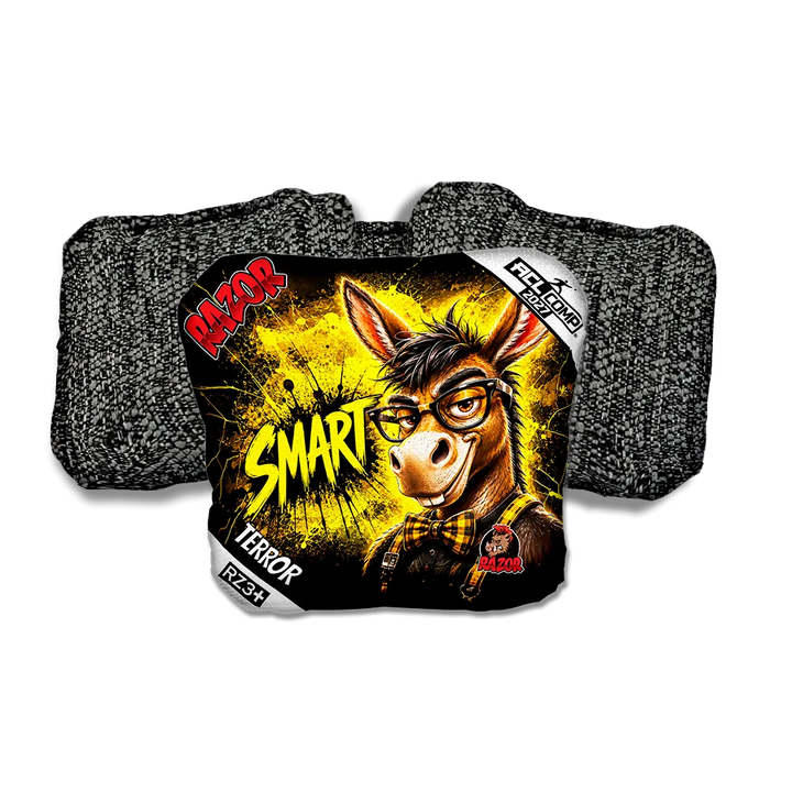 Terror COMP Smart A Black Back Cornhole Bags