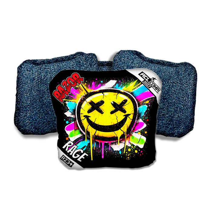 Rage COMP Smile SP Blue Back Cornhole Bags