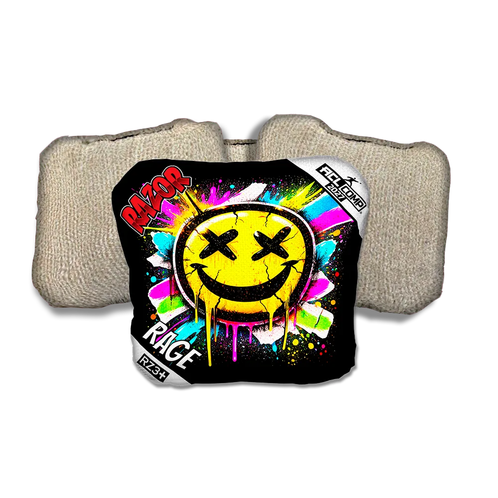 Rage COMP Smile SP Tan Back Cornhole Bags