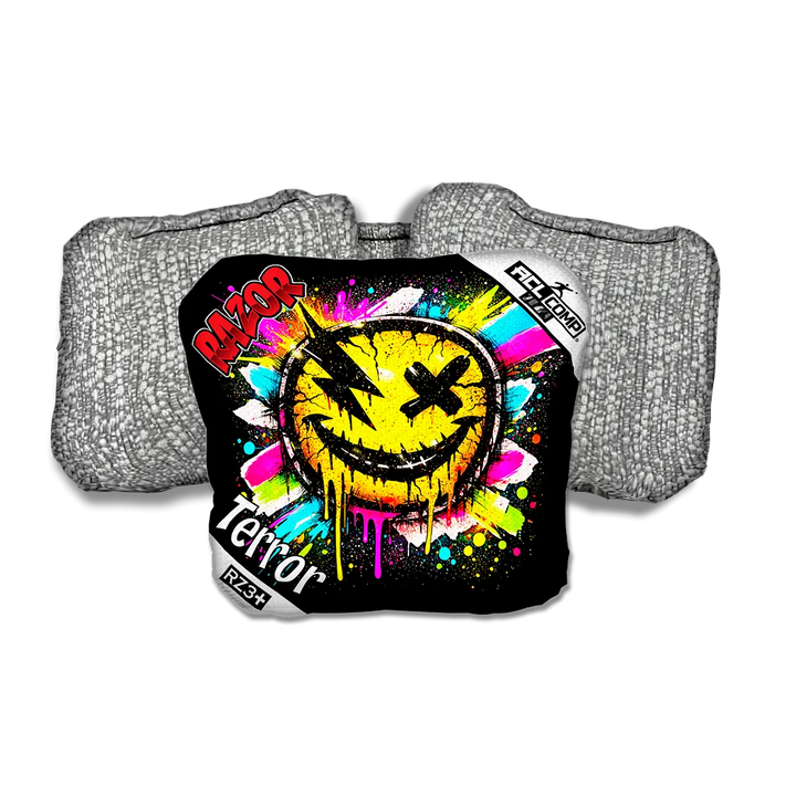 Terror COMP Smile SP Silver Back Cornhole Bags