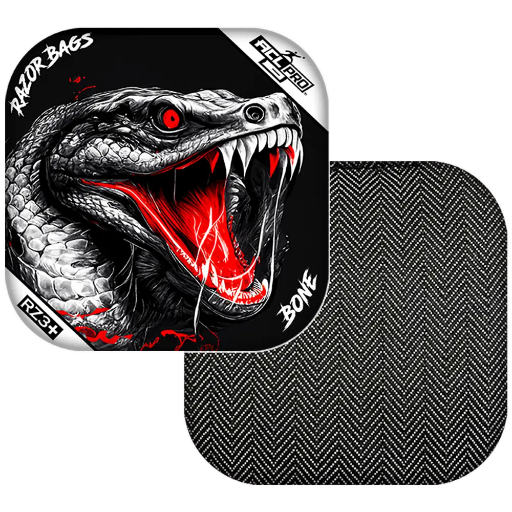 Bone | Snake | ACL PRO Razor Cornhole Bags