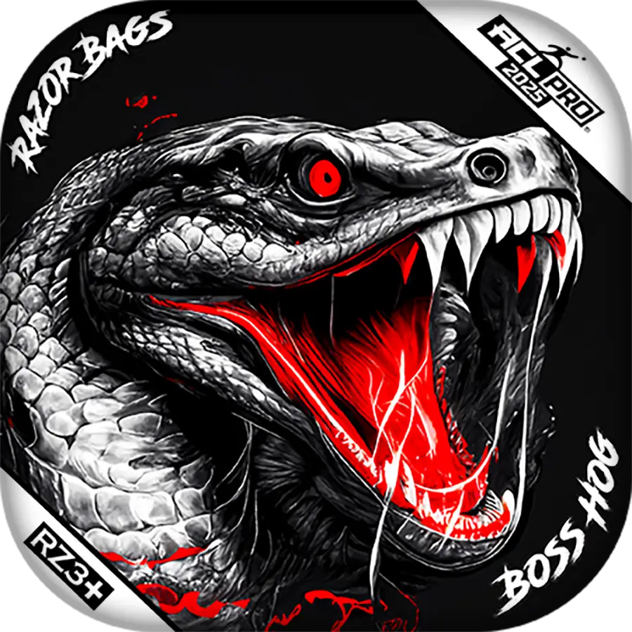 Boss Hog | Snake | ACL PRO Cornhole Bags by Razor Bags (Razor Cornhole)