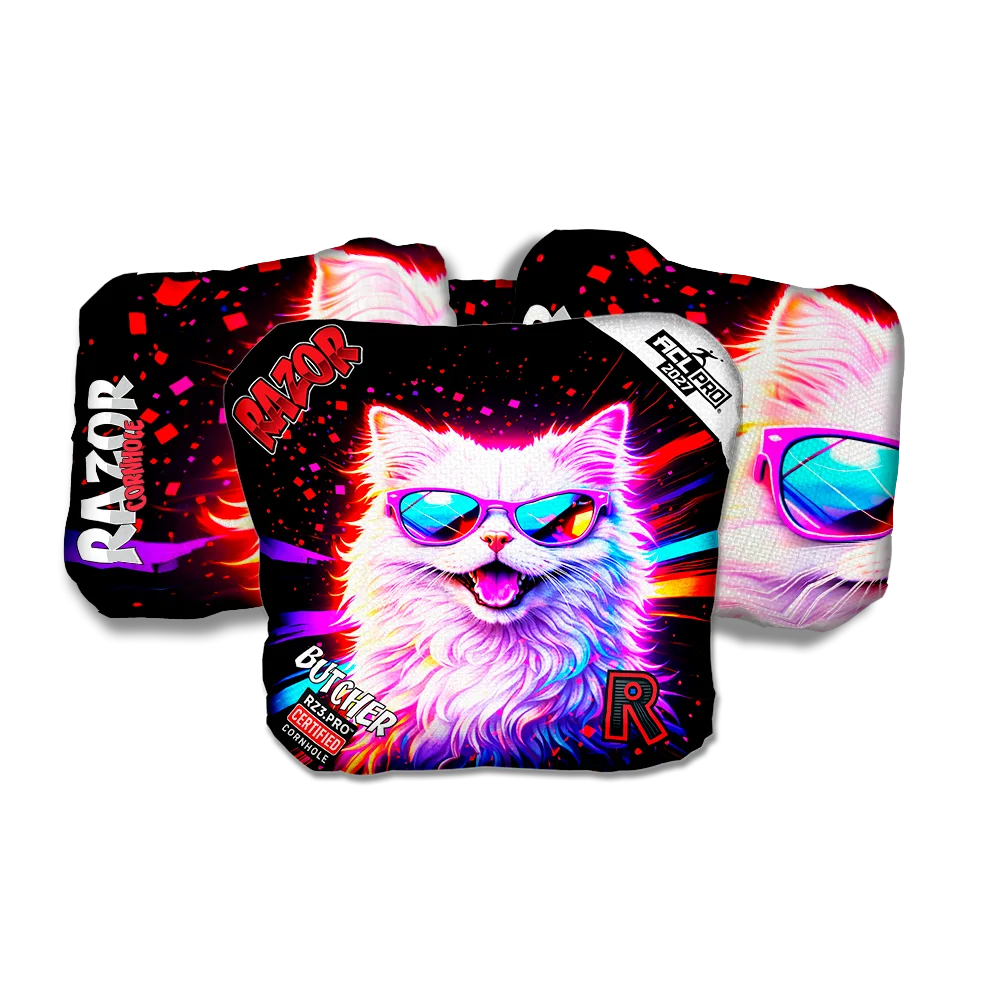 Butcher PRO Snow Party Animals Cornhole Bags
