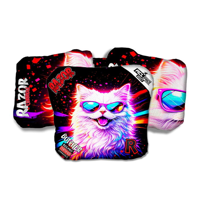 Butcher PRO Snow Party Animals Cornhole Bags