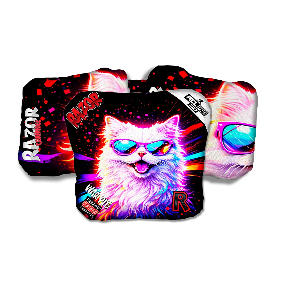 War Pig PRO Snow Party Animals Cornhole Bags