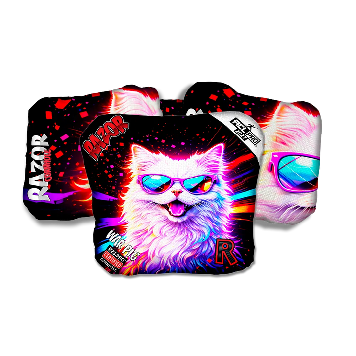 War Pig PRO Snow Party Animals Cornhole Bags