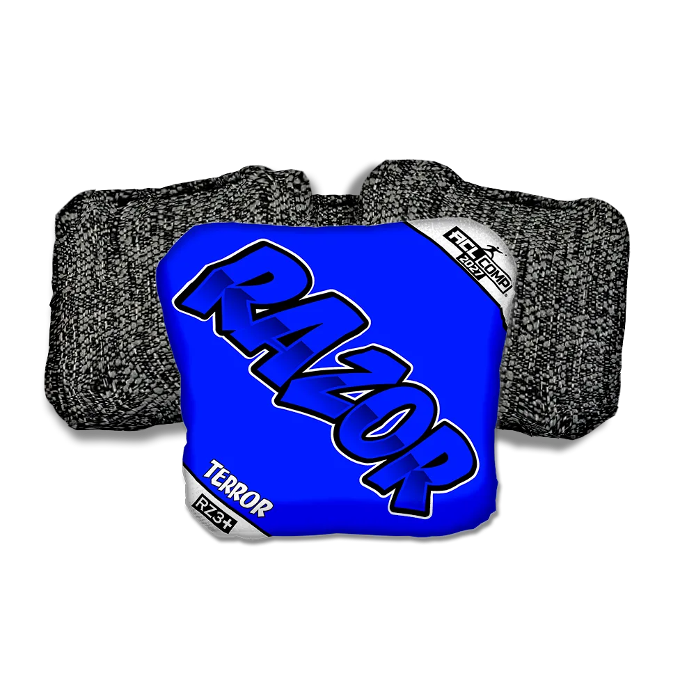 Solid Colors COMP Series Black Back Cornhole Bags