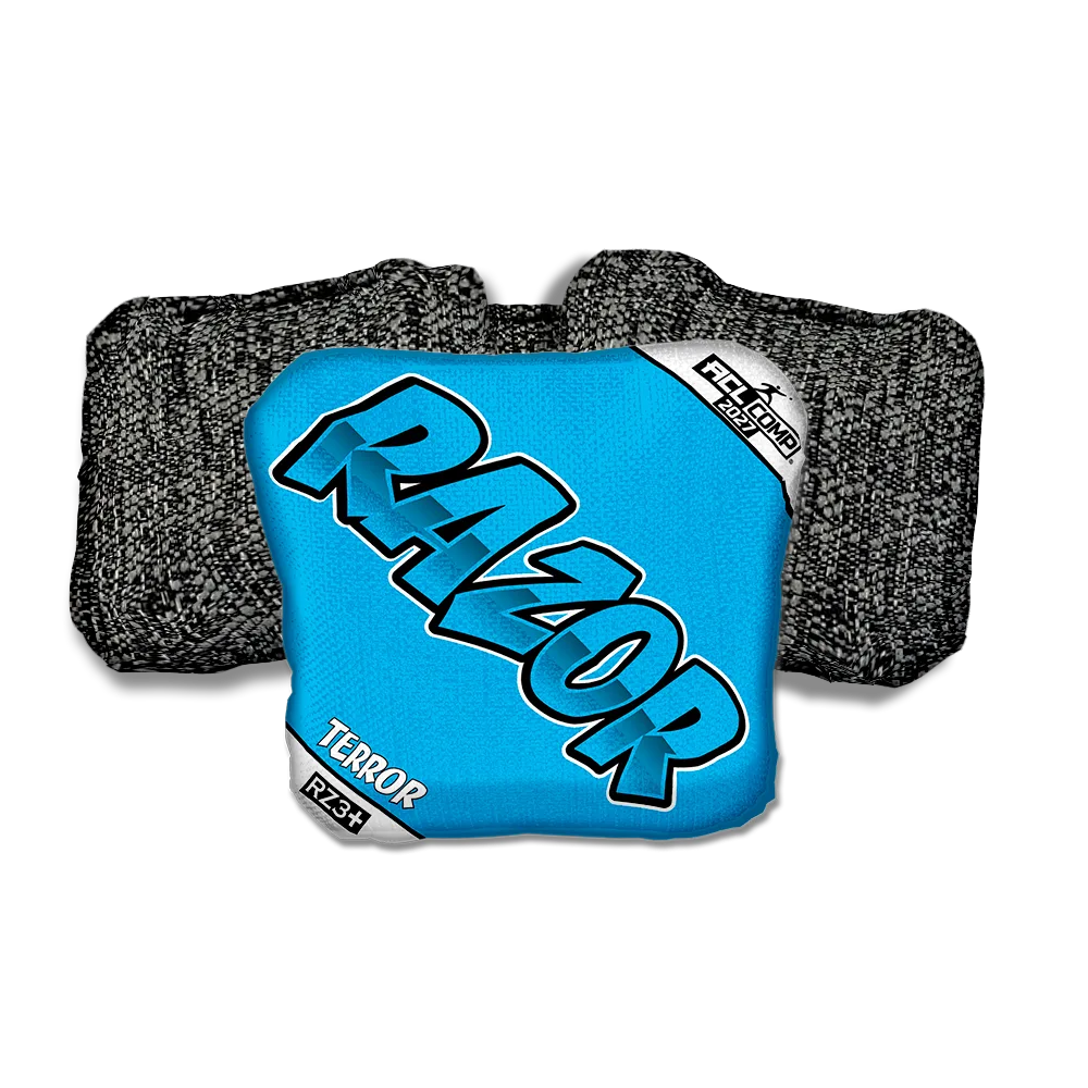 Solid Colors COMP Series Black Back Cornhole Bags