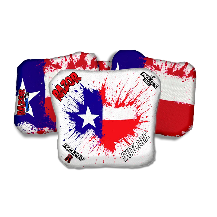 Butcher PRO Splatter Texas Cornhole Bags