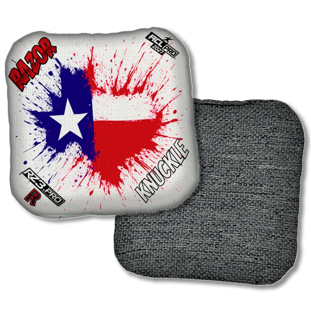 Knuckle PRO Splatter Texas Black Back Product View
