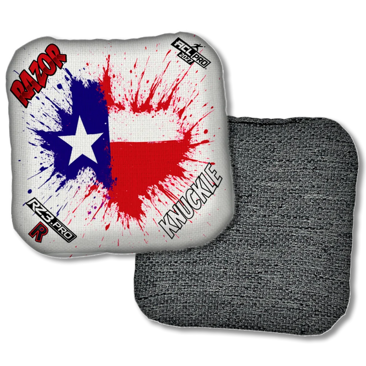 Knuckle PRO Splatter Texas Black Back Product View