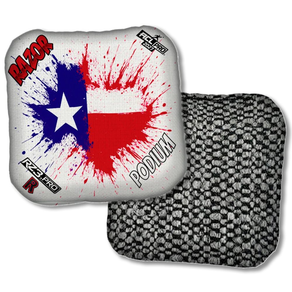 Podium PRO Splatter Texas Black Back Product View