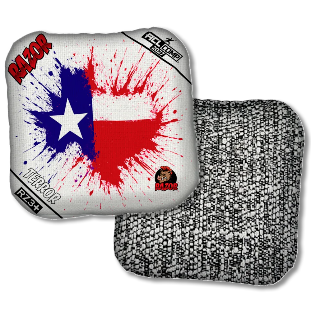 Terror COMP Splatter Texas Salt Pepper Back Product View