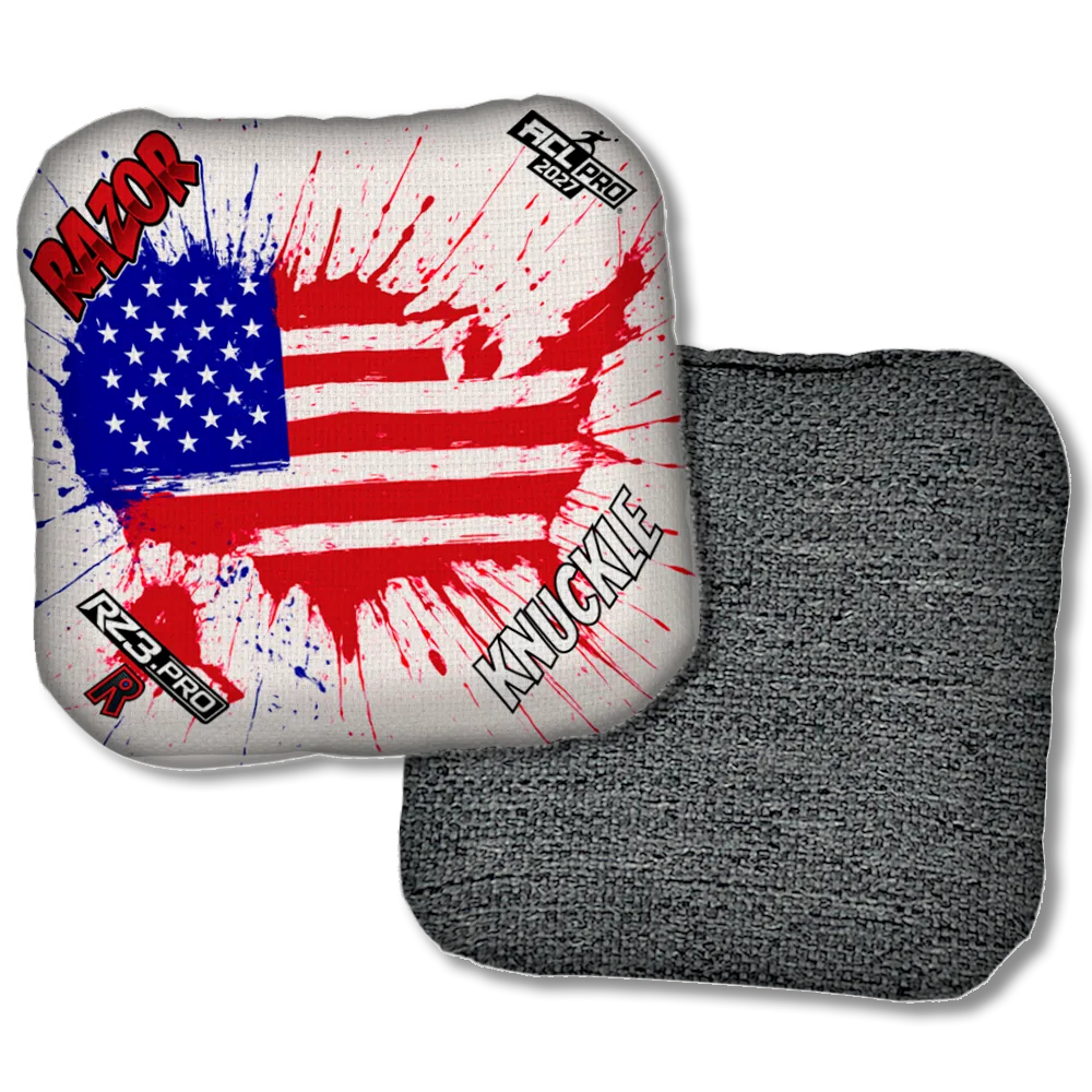 Knuckle PRO Splatter USA Black Back Product View