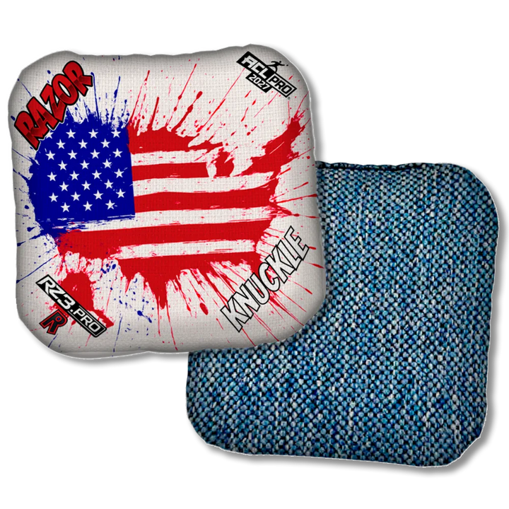 Knuckle PRO Splatter USA Blue Back Product View