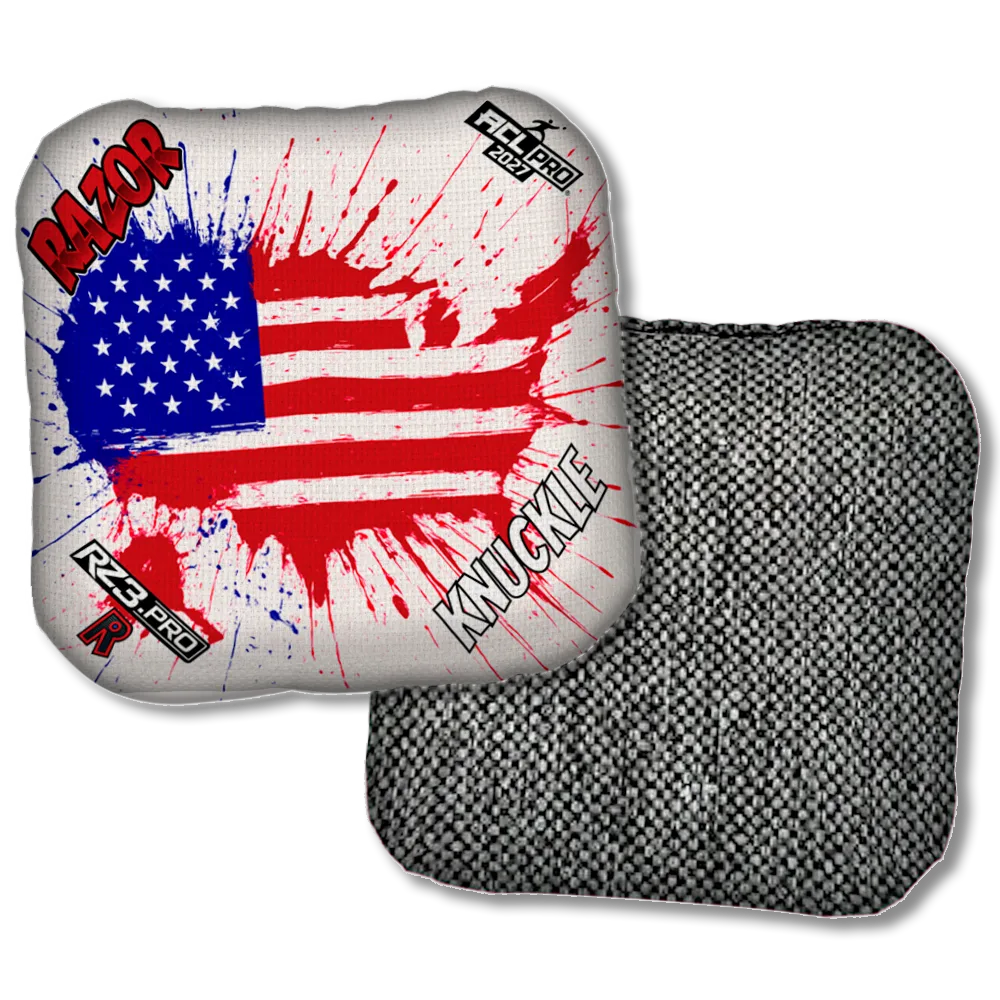 Knuckle PRO Splatter USA Gray Back Product View