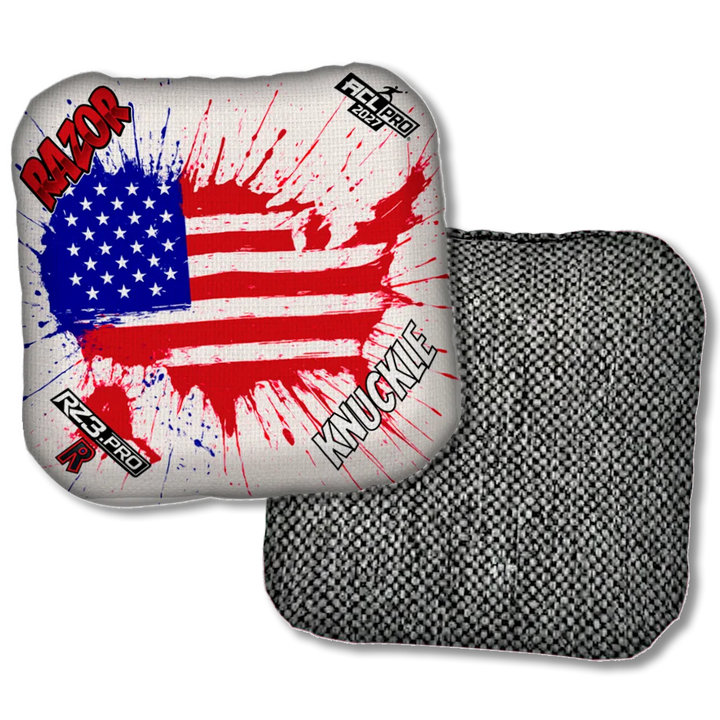 Knuckle PRO Splatter USA Gray Back Product View