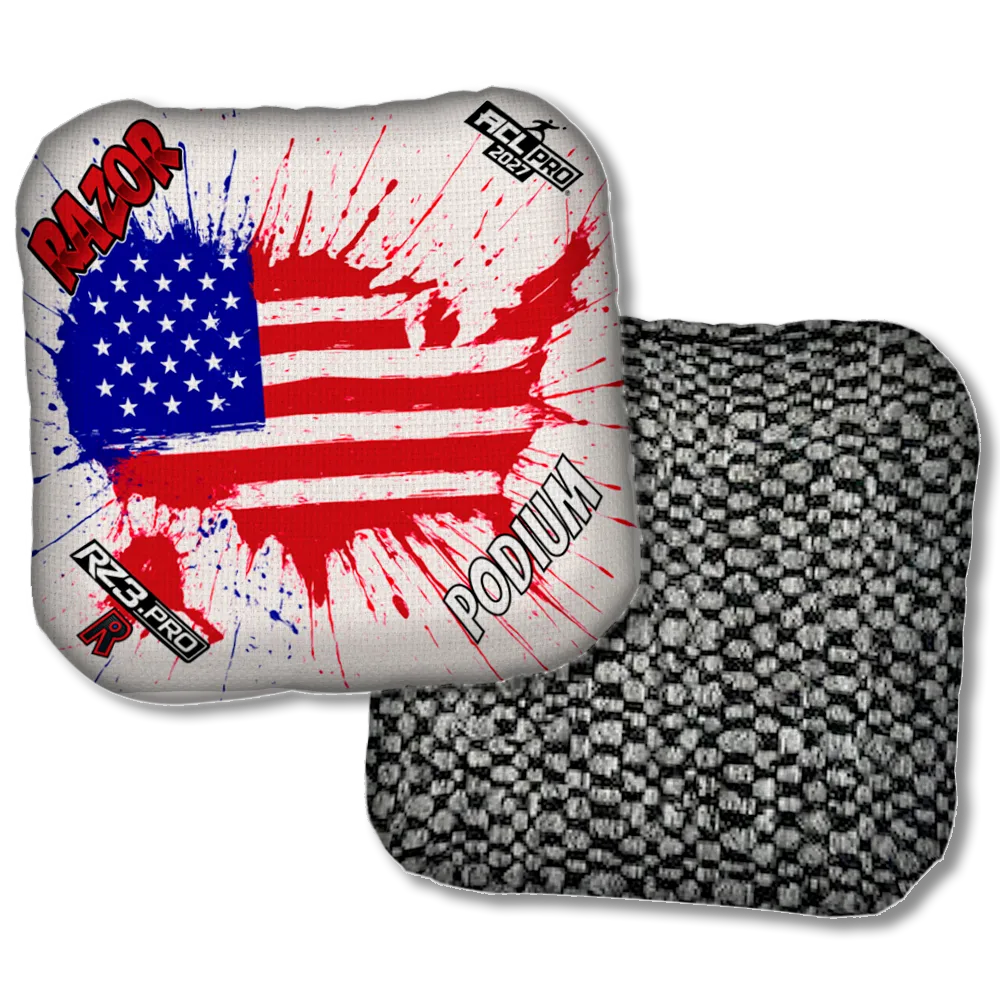 Podium PRO Splatter USA Black Back Product View