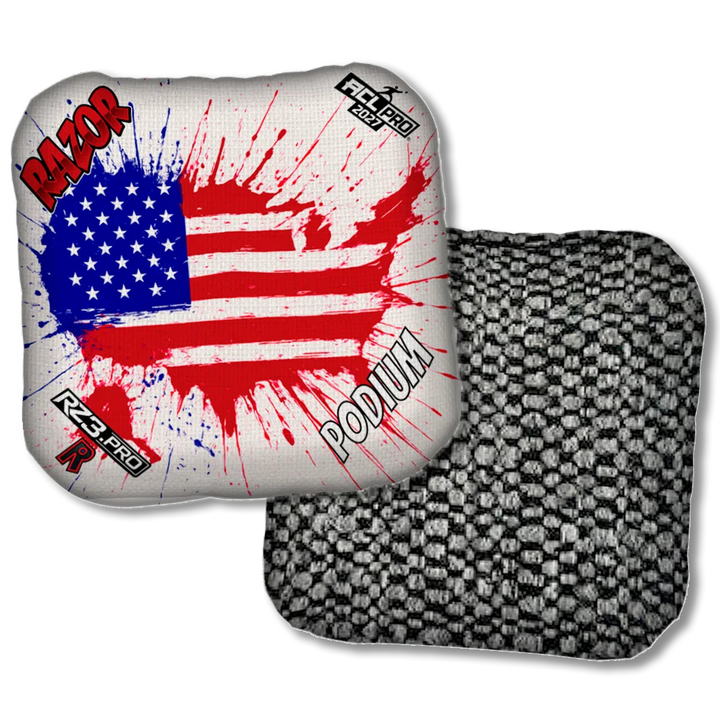 Podium PRO Splatter USA Black Back Product View