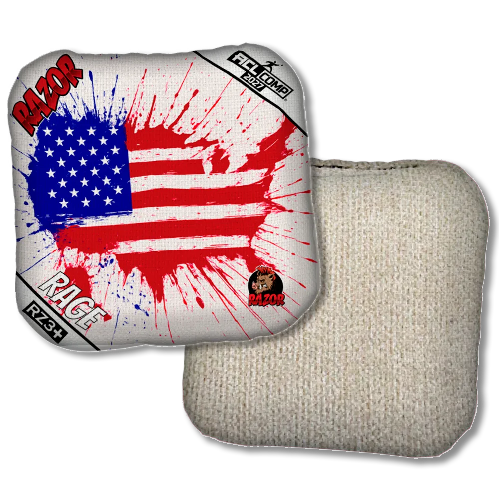 Rage COMP Splatter USA Tan Back Product View