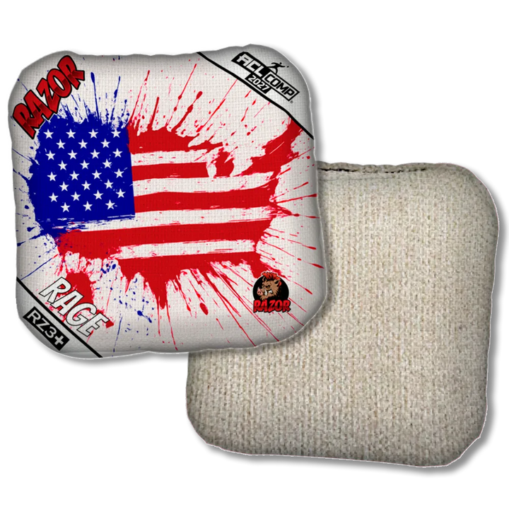 Rage COMP Splatter USA Tan Back Product View