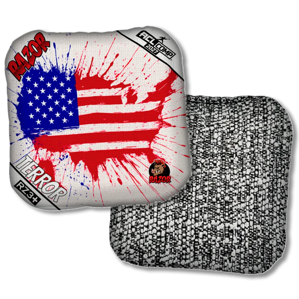 Terror COMP Splatter USA Salt Pepper Back Product View